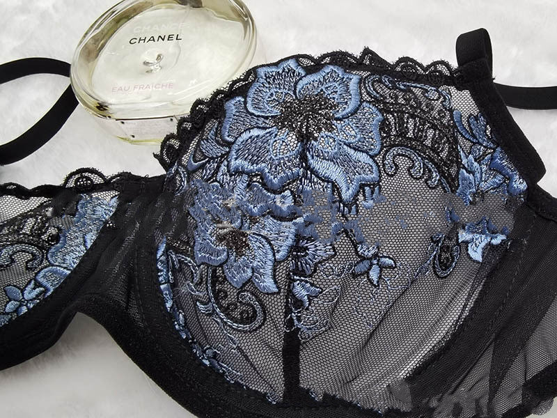 Embroidered Temptation Lingerie Set