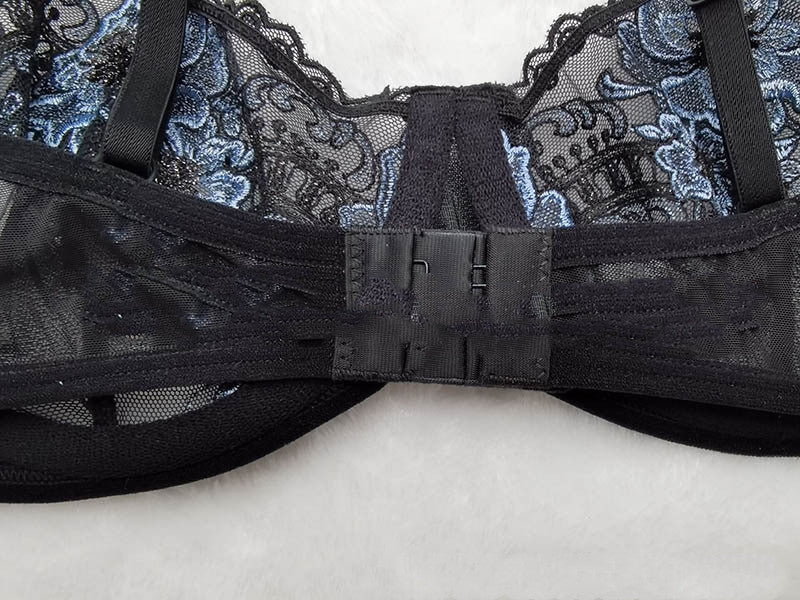 Embroidered Temptation Lingerie Set