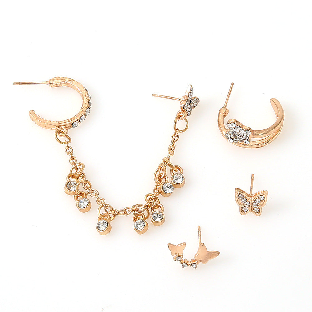 Julia Ear Cuff & Stud Set