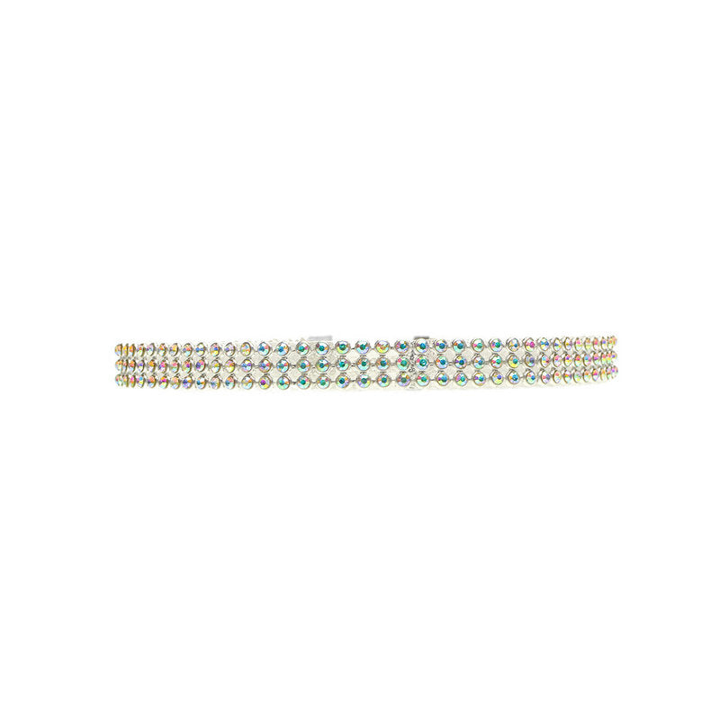 Thick Rhinestone Choker Necklace