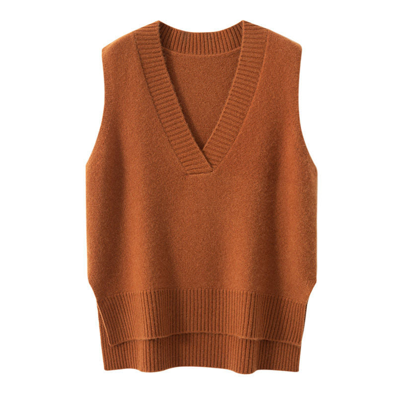 Inner Wear Sleeveless Sweater Vest