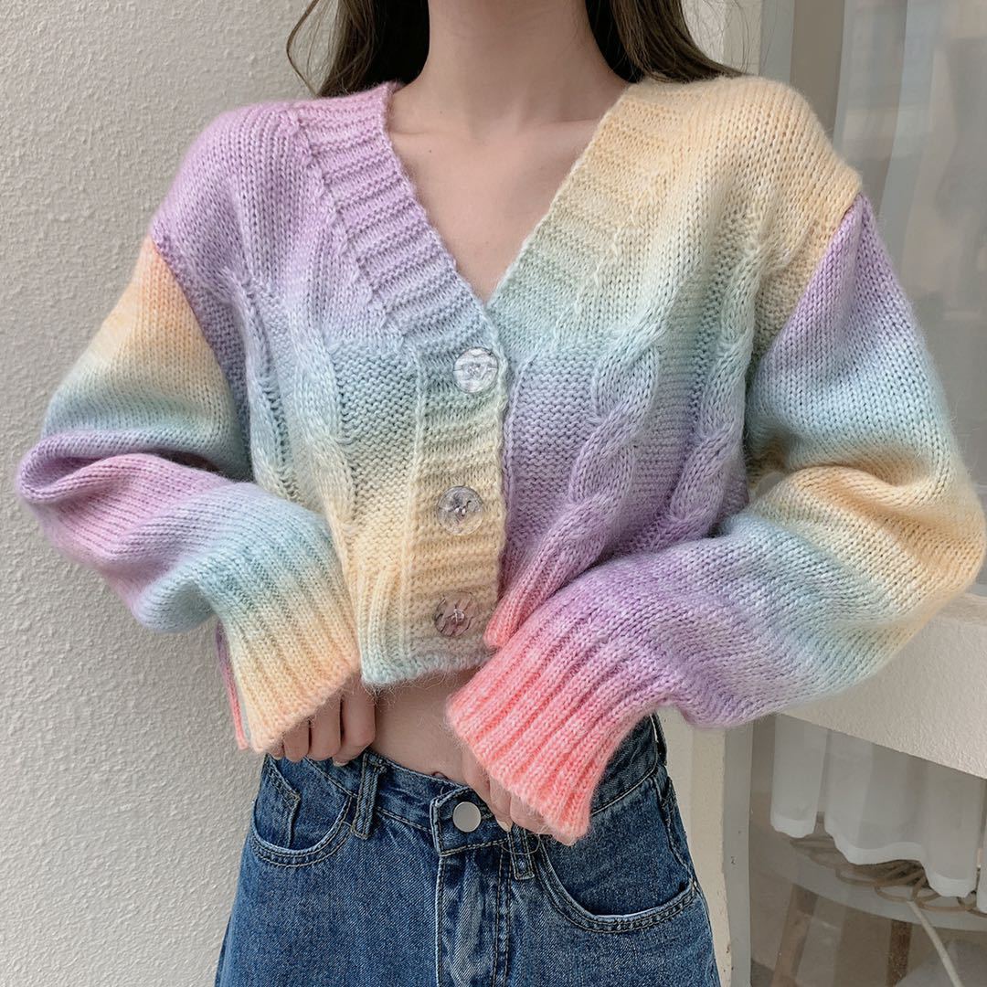 Pretty In Pastel Sweater