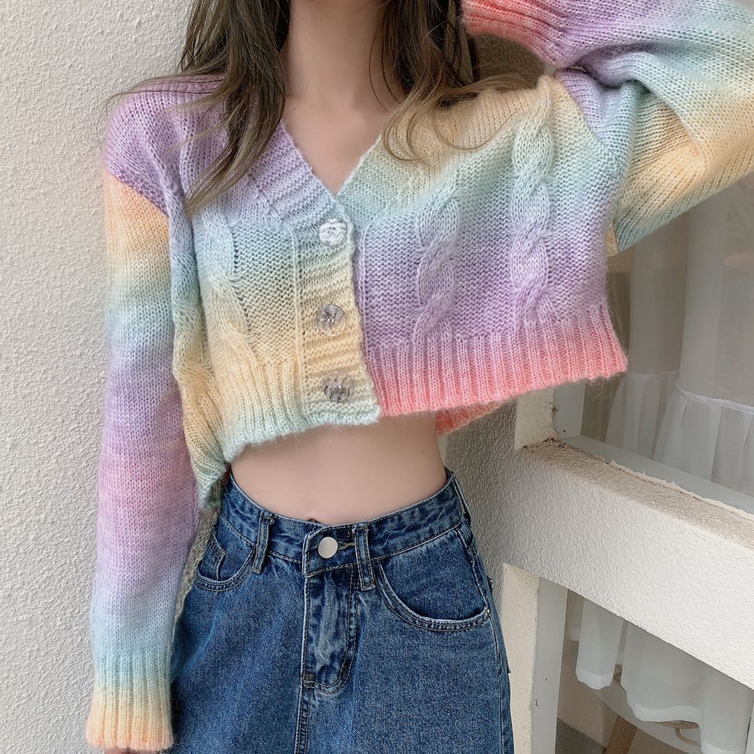 Pretty In Pastel Sweater