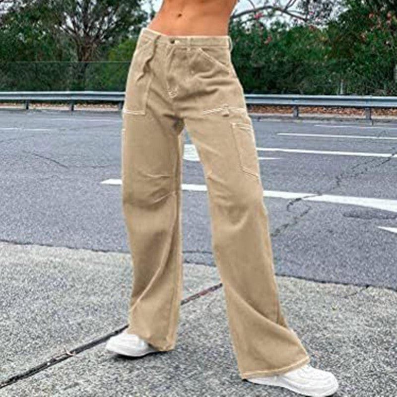 The Winnie Wide Legged Cargo Trousers