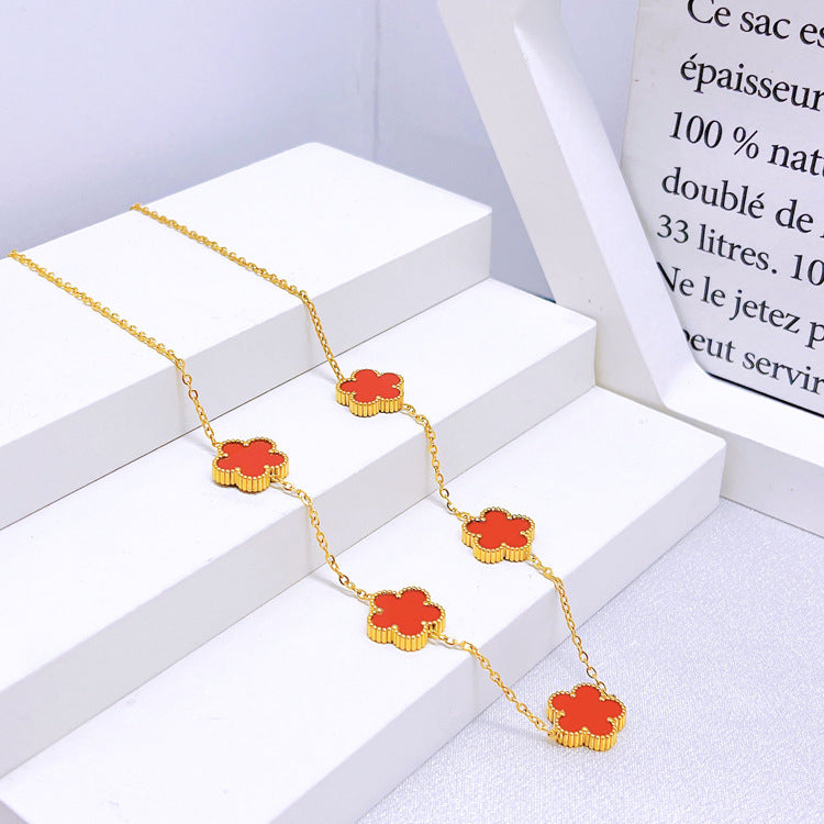 Flower Jewelry Set