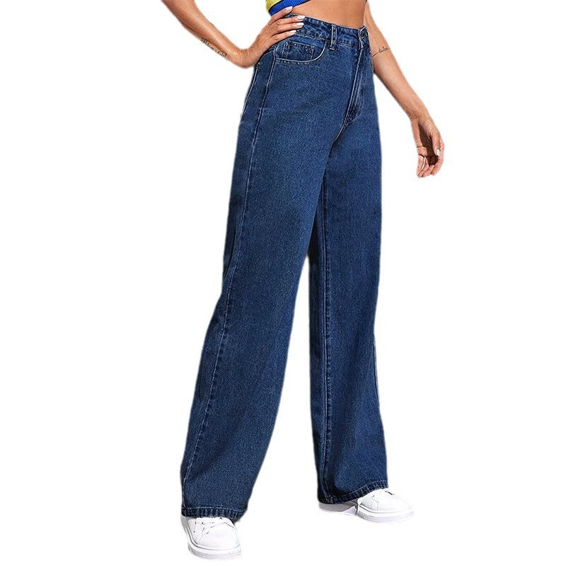 Costa High Waist Wide Leg Jeans