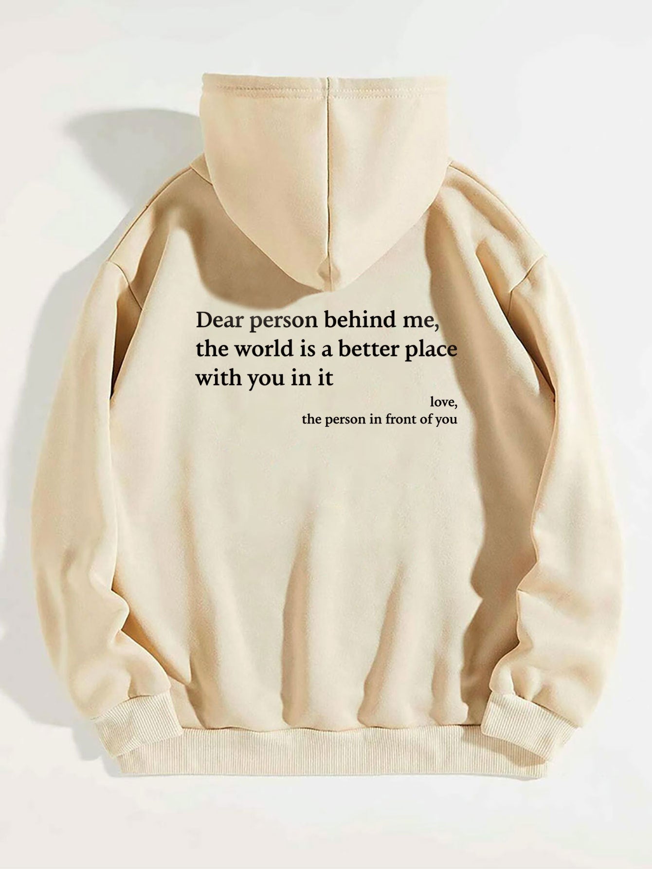 Dear Person Behind Me Hoodie