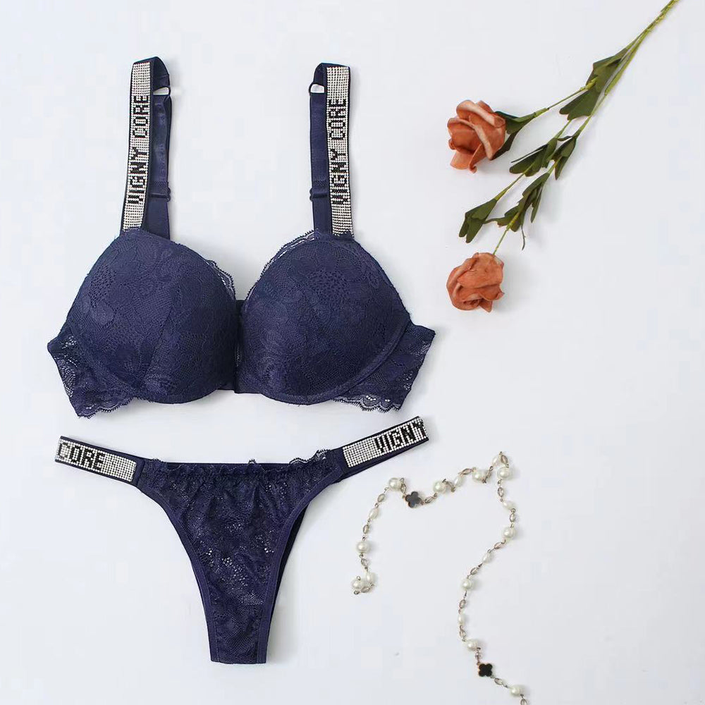 The Pretty Push Up Bra & Underwear Set